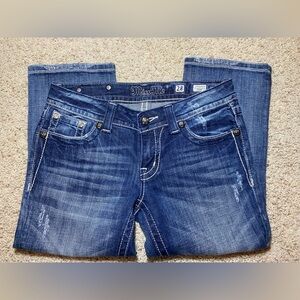 Miss Me Women's Dark Blue Boot Cut Jeans